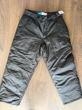 NWT Old Navy Boys Black Water Resistant Ski Pants Size 8